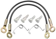 Tailgate Cable Kit, 1968-77 El Camino, 8 Pieces