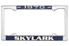 License Plate Frame, 1970 Skylark