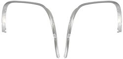 Molding, Wheel Opening, 1970-72 El Camino, Rear, Pair