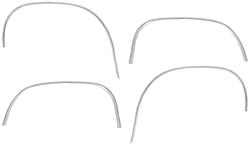 Molding, Wheel Opening, 67 El Camino, 4 Pieces
