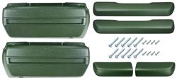Armrest Base/Pad Kit, Front/Rear, 1968-69 A-Body, 68-69 Catalina, w/o Rear Bases