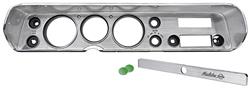 Dash Chrome Kit, 1964 Chevelle Malibu SS w/AC, Complete
