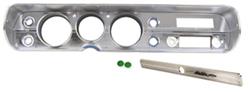 Dash Chrome Kit, 1965 Chevelle Malibu w/AC, Complete
