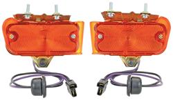 Park Light Assembly, 1967 Chevelle & El Camino, Pair