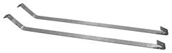 Mounting Straps, Fuel Tank, 1964-67 A-Body except Wagon, Stainless, Pair