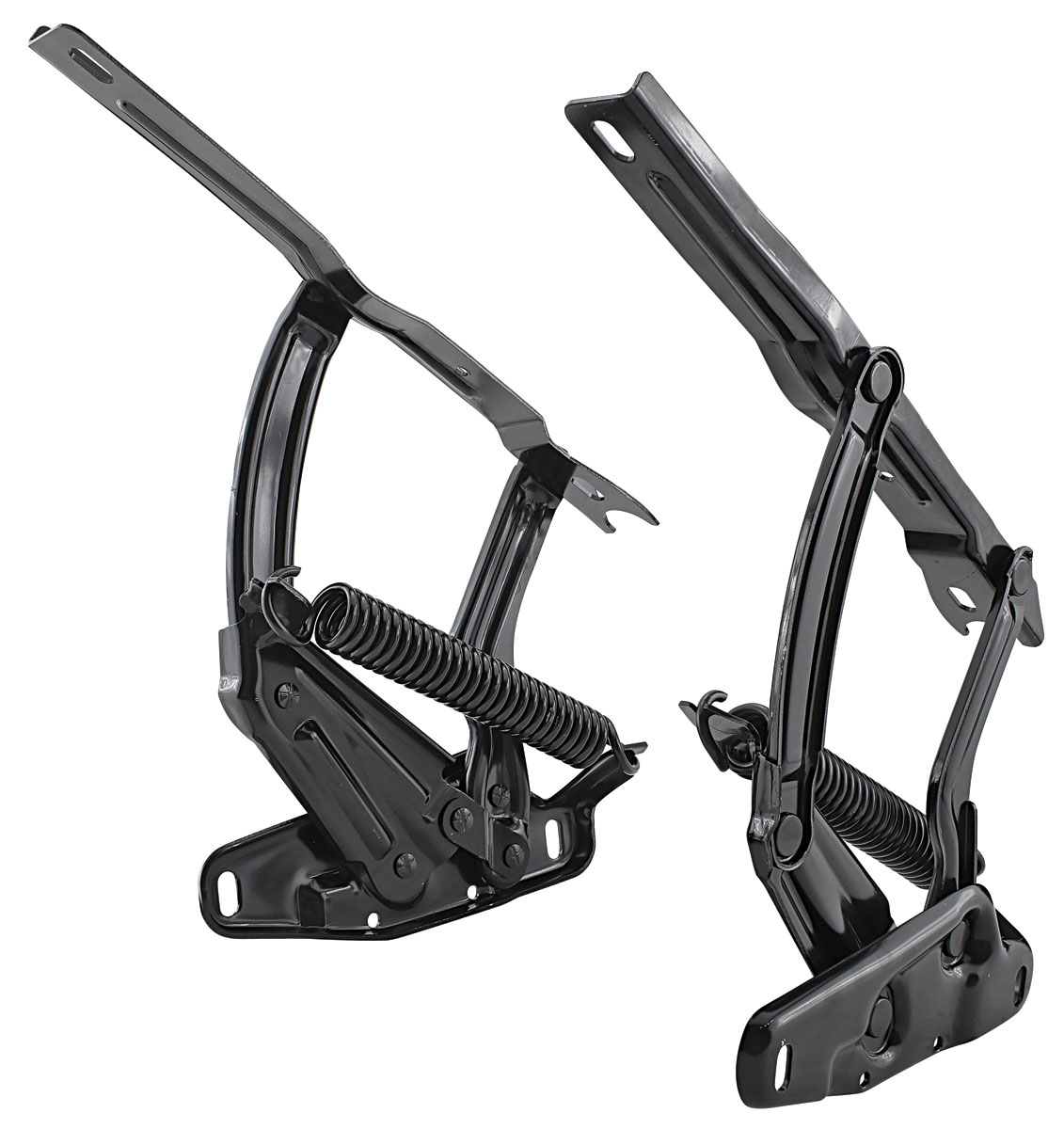 Hood Hinges, w/Springs, 1970-72 Chevelle/El Camino, HD Hood Hinges, w/Springs, 1970-72 Chevelle/El Camino, HD