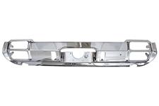 Bumper, Rear, 1971-72 Cutlass 442, w/o Bumper Guard Holes, w/Exhaust Cutouts