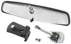 Mirror Kit, 1968-72 A-Body, Convertible, 11-1/2" Day & Night w/Lever