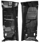 Floor Pan, 1973-77 A-Body, Half Sections, w/Toe Board, Pair