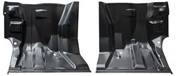 Floor Pan, Rear Under Seat, 1973-77 A-Body, Half Section, Pair