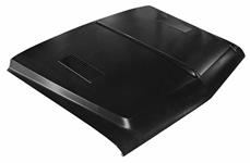 Hood, Steel, 1967-68 GM Truck/Suburban, w/o Emblem Holes, w/Vent Louvers