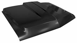 Hood, Steel, 1967-68 GM Truck/Suburban, w/o Emblem Holes, w/2" Cowl Induction