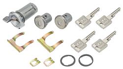 Lock Set, Ignition/Doors, 1969-78 GM