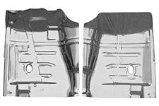 Floor Pan, Quarter Section, 1964-67 A-Body (except El Camino), Pair