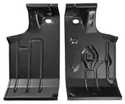 Floor Pan, Trunk, 1964-67 Chevelle, Side Sections, Pair