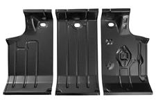 Floor Pans, Trunk, 1964-67 Chevelle, 3-Piece Kit