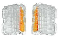 Park Lamp Assemblies, 1972 Chevelle, w/Trim, LED