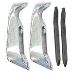 Bumper Guards & Inserts, 1970 Chevelle, Rear