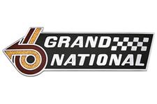 Emblem, Fender/Trunk, 1982-87 Grand National, Custom Small, 3-3/4" x 1-1/4"