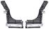 Grille Extensions, 1969 Chevelle/El Camino, Malibu, Custom Chrome Trimmed, Pair