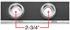 Dash Chrome Kit, 1966 Malibu & El Camino w/o AC, w/Upper Dash Strip