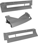 Filler Panel, Rear License Plate, 1974-76 Deville/Fleetwood