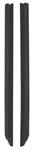 Seal, Quarter Window Vertical, 1966-67 Chvll, w/Steel Insert, 2-Door. HT/Conv.