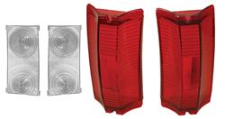 Lens Kit, Tail Lamp, 1965 El Camino