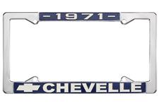 License Plate Frame, 1971 Chevelle
