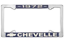 License Plate Frame, 1972 Chevelle