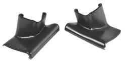 Headline Trim Caps, Lower Rear, 1964-65 Chevelle/Cutlass/Skylark 2-Dr HT/Cpe