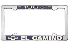 License Plate Frame, 1965 El Camino